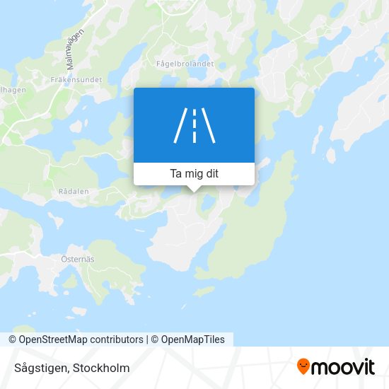 Sågstigen karta
