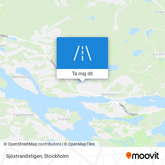 Sjöstrandstigen karta