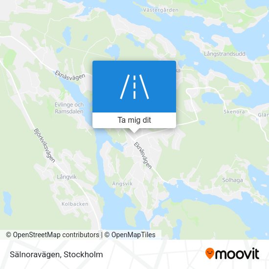 Sälnoravägen karta