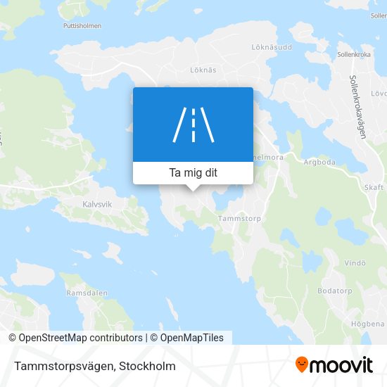 Tammstorpsvägen karta