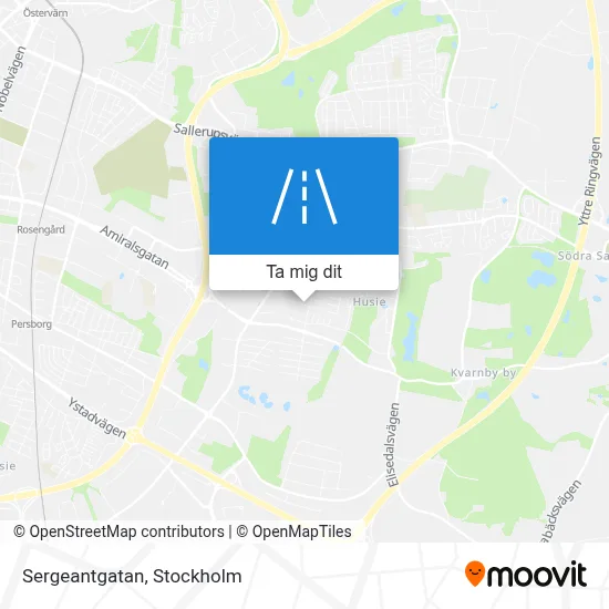 Sergeantgatan karta