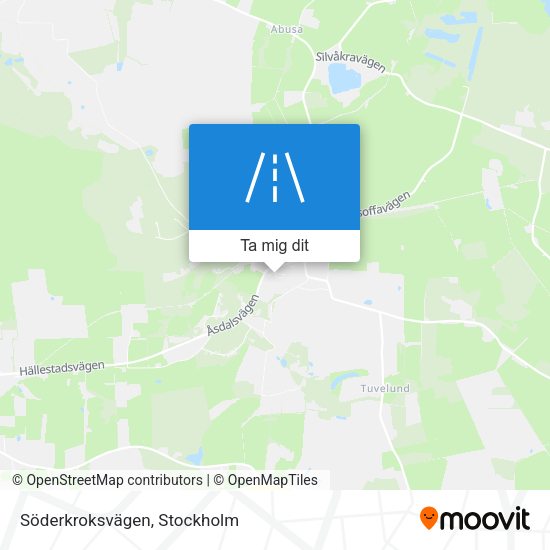 Söderkroksvägen karta