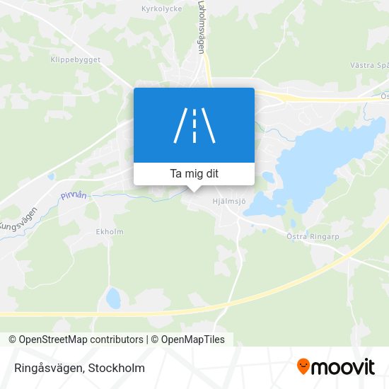 Ringåsvägen karta