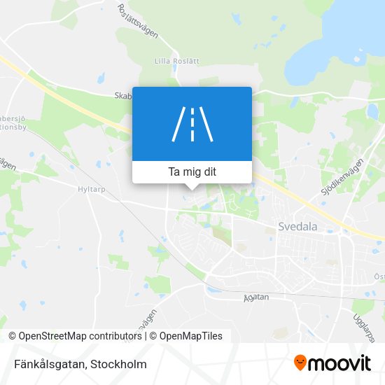 Fänkålsgatan karta