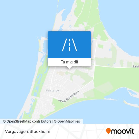 Vargavägen karta