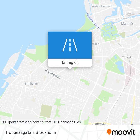 Trollenäsgatan karta