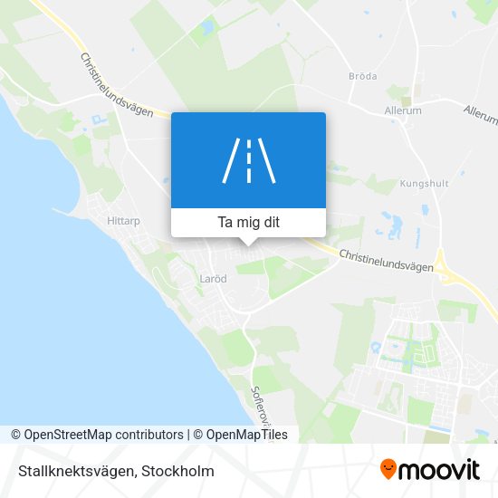 Stallknektsvägen karta