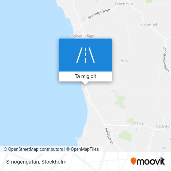 Smögengatan karta