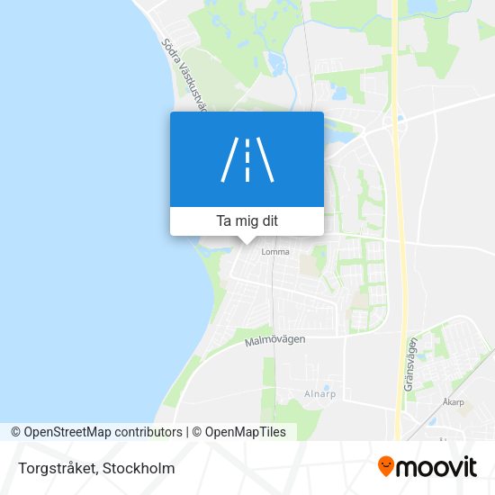 Torgstråket karta