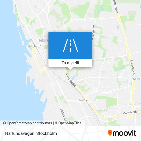 Närlundavägen karta