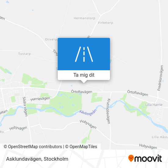 Asklundavägen karta