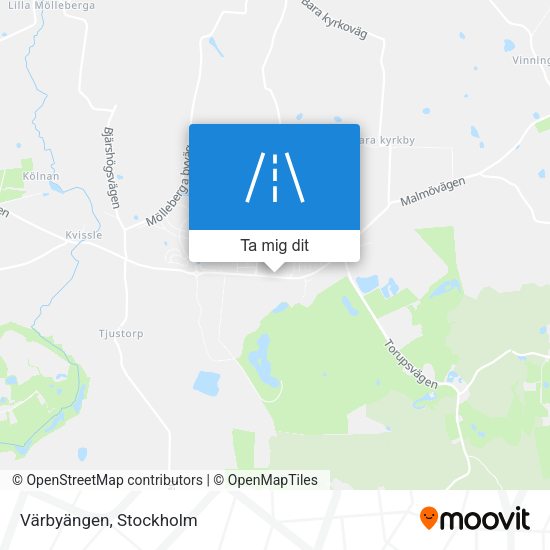 Värbyängen karta