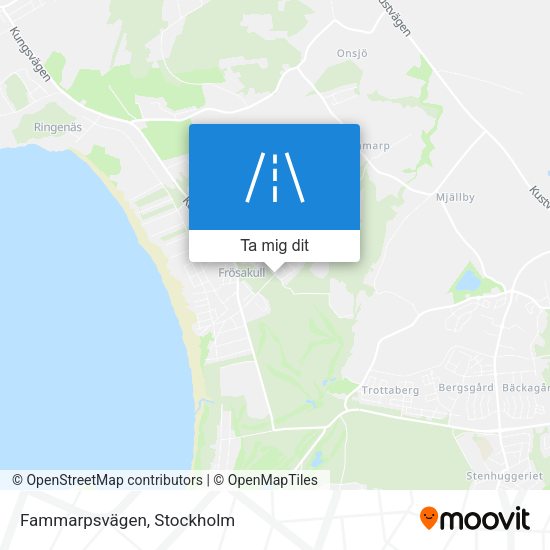 Fammarpsvägen karta