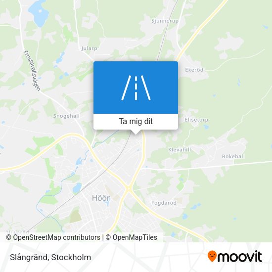 Slångränd karta