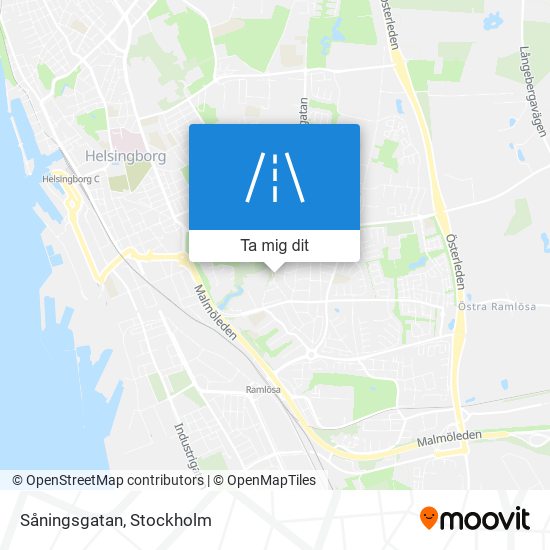 Såningsgatan karta