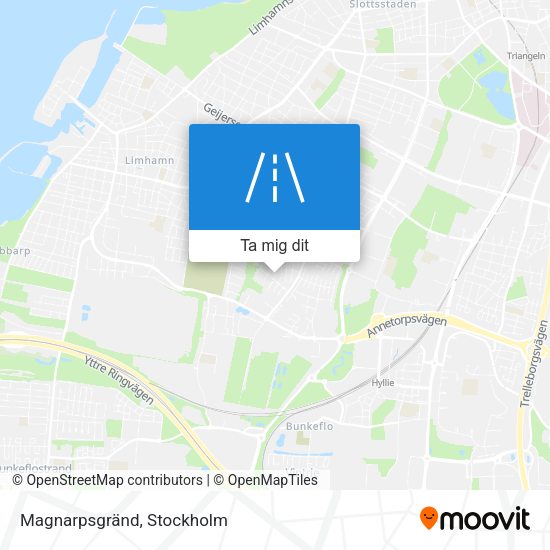 Magnarpsgränd karta