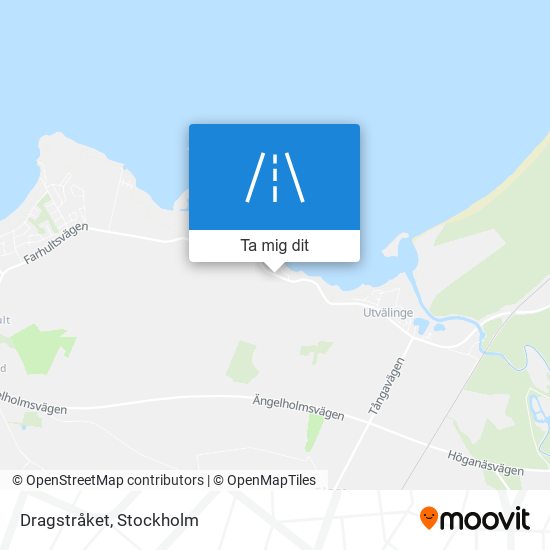 Dragstråket karta