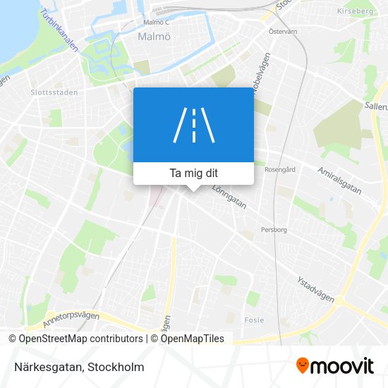 Närkesgatan karta