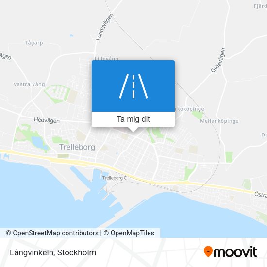 Långvinkeln karta