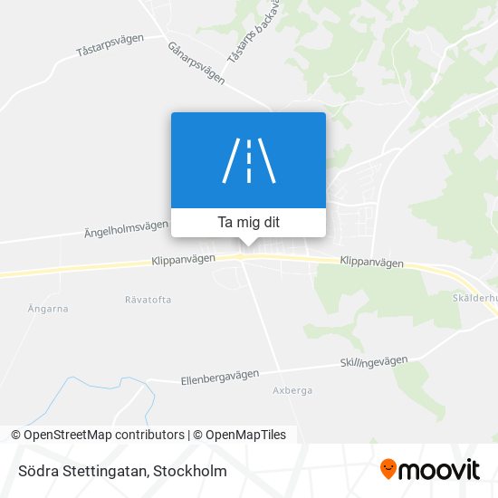 Södra Stettingatan karta