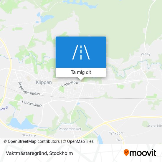 Vaktmästaregränd karta