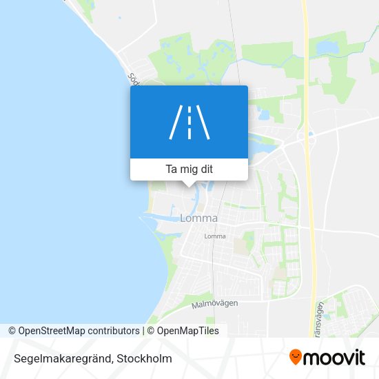 Segelmakaregränd karta
