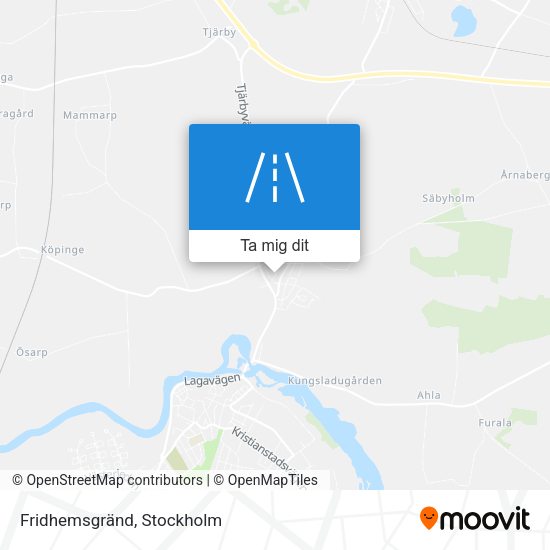 Fridhemsgränd karta