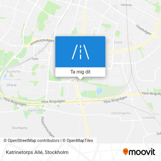 Katrinetorps Allé karta