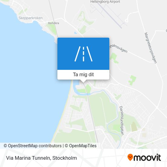 Via Marina Tunneln karta