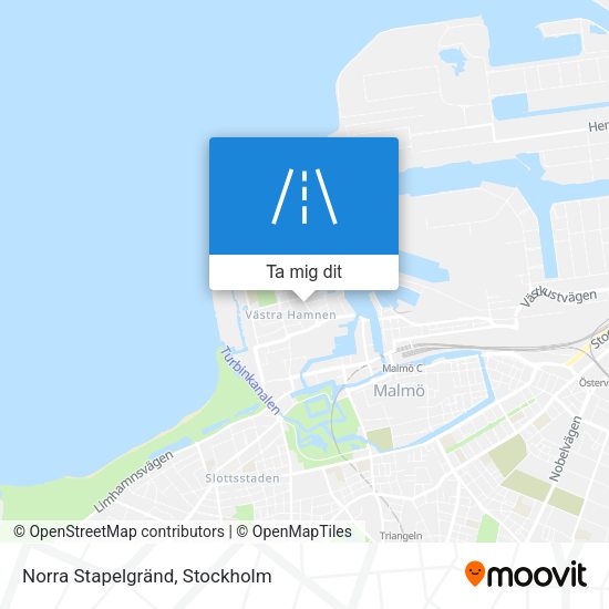 Norra Stapelgränd karta