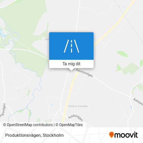 Produktionsvägen karta