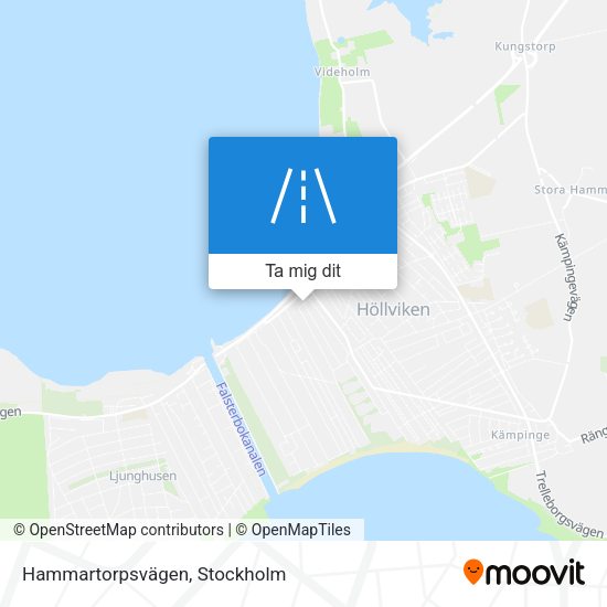 Hammartorpsvägen karta