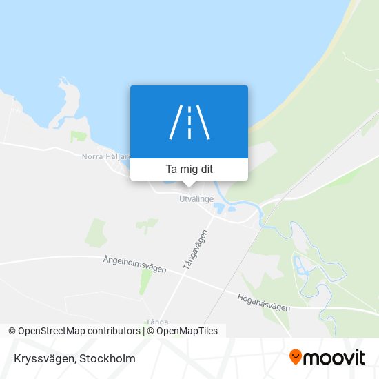 Kryssvägen karta