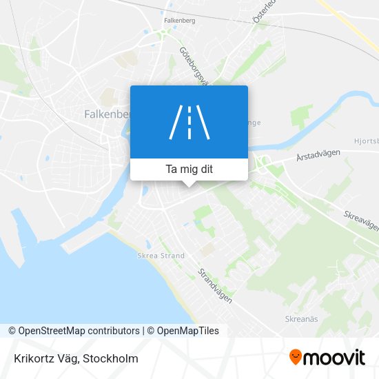 Krikortz Väg karta