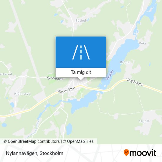 Nylannavägen karta