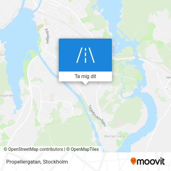Propellergatan karta