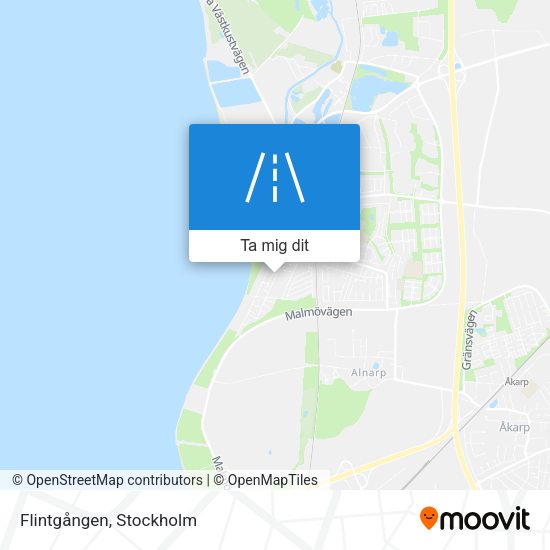 Flintgången karta