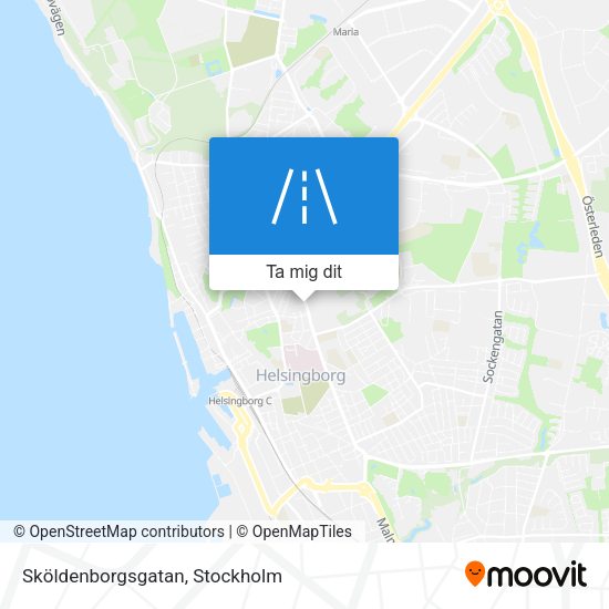 Sköldenborgsgatan karta