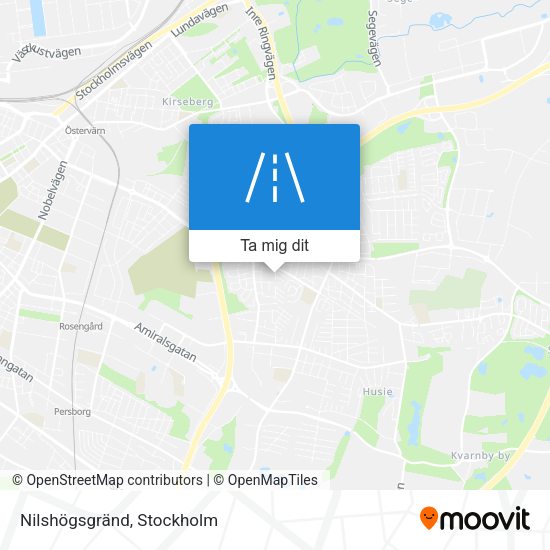Nilshögsgränd karta