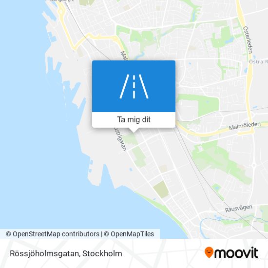 Rössjöholmsgatan karta