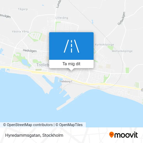 Hyredammsgatan karta