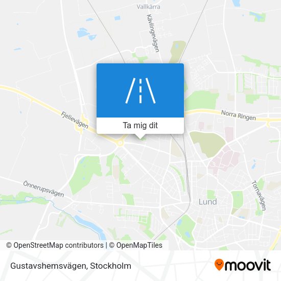 Gustavshemsvägen karta