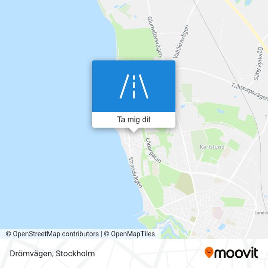 Drömvägen karta