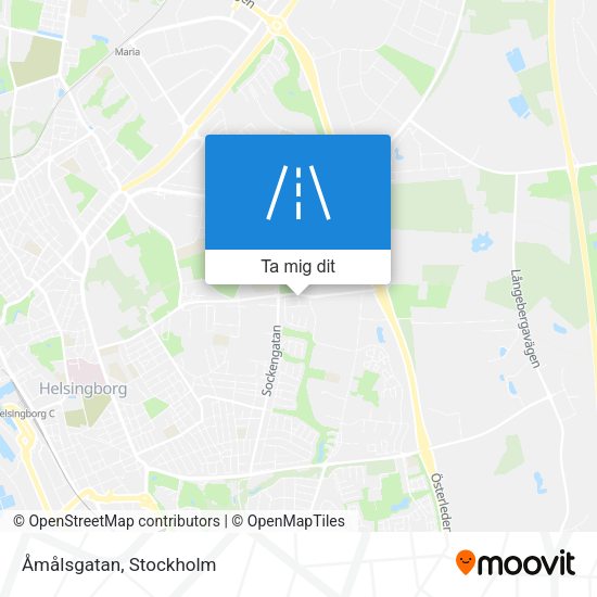 Åmålsgatan karta