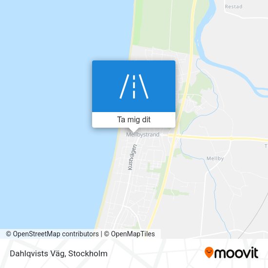 Dahlqvists Väg karta