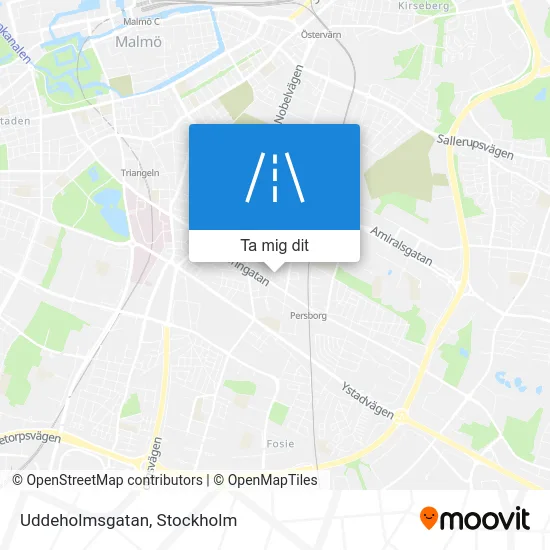 Uddeholmsgatan karta