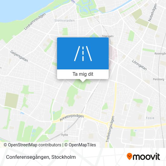 Conferensegången karta