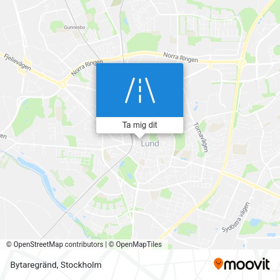 Bytaregränd karta