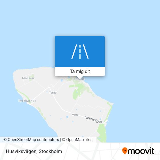 Husviksvägen karta