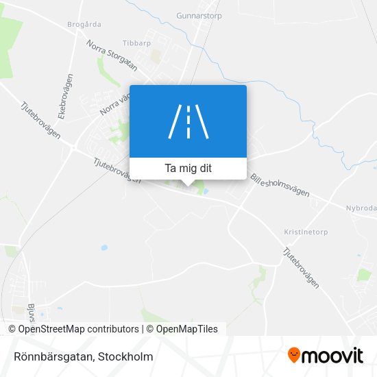 Rönnbärsgatan karta